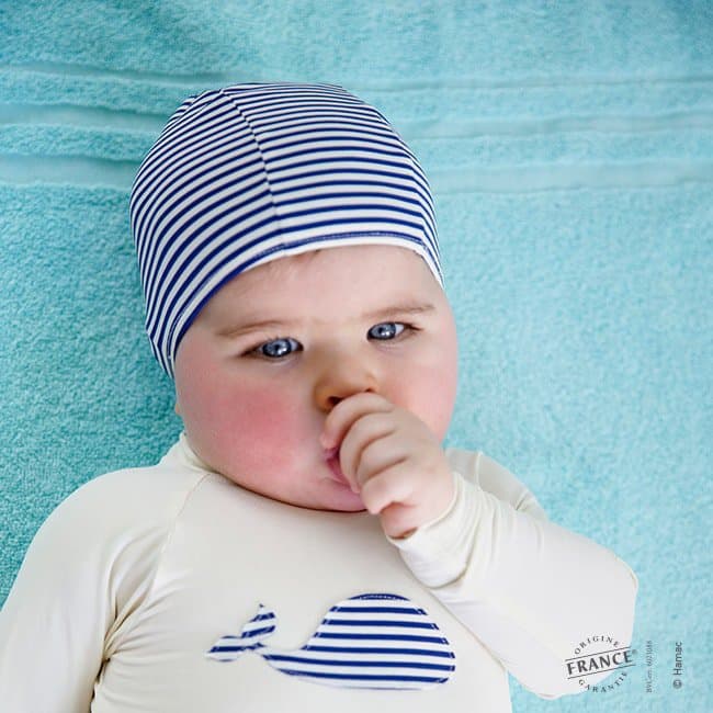 Bonnet de bain bébé - Moussaillon - NaturoMarket