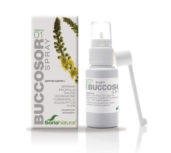 Buccosor C-01 Spray buccal pour la gorge - 30 ml