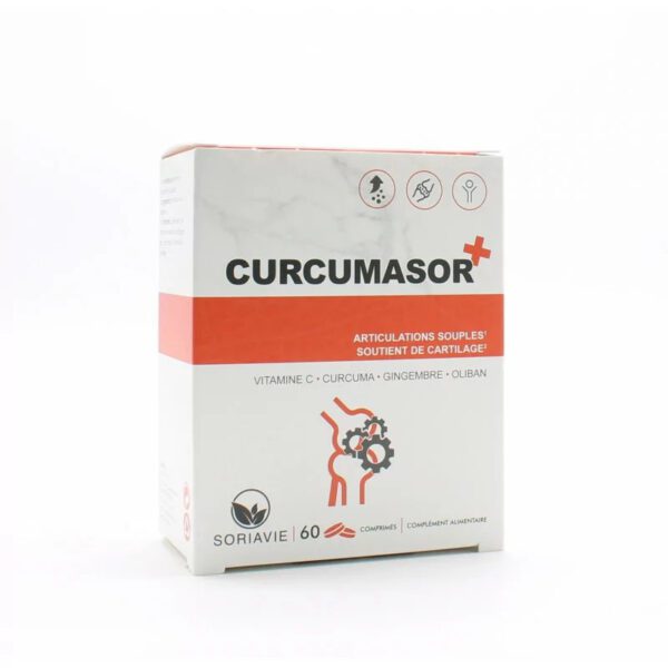 Curcumasor Articulations et confort digestif - 60 comprimés